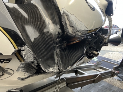 Force of Nature Crashes at Elvington